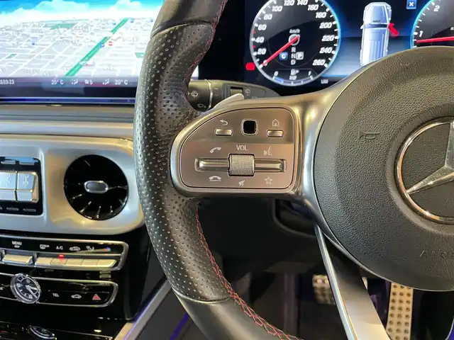 メルセデス・ベンツ ゲレンデヴァーゲン Ｇ３５０ｄ AMGライン 道央・札幌 2019(令1)年 2.6万km オブシディアンブラック ラグジュアリーパッケージ/　・ガラススライディングルーフ/　・Burmesterサラウンドサウンド/AMGライン/　・AMGスタイリングパッケージ/　・本革シート/　・20インチAMGアルミホイール/　・スポーツステアリング/アダプティブダンピングシステム/レーダーセーフティパッケージ/本革シート/マルチビームLEDヘッドライト/アダプティブハイビームアシストプラス/純正HDDナビ/フルセグテレビ/SD/BT/USB/360°カメラ/アクティブパーキングアシスト