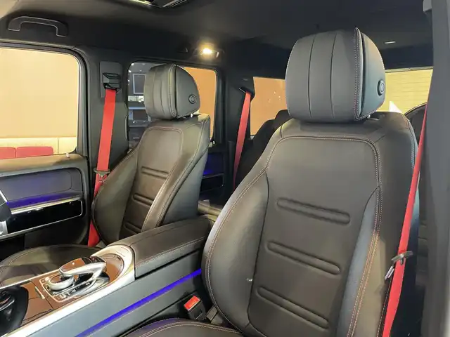メルセデス・ベンツ ゲレンデヴァーゲン Ｇ３５０ｄ AMGライン 道央・札幌 2019(令1)年 2.6万km オブシディアンブラック ラグジュアリーパッケージ/　・ガラススライディングルーフ/　・Burmesterサラウンドサウンド/AMGライン/　・AMGスタイリングパッケージ/　・本革シート/　・20インチAMGアルミホイール/　・スポーツステアリング/アダプティブダンピングシステム/レーダーセーフティパッケージ/本革シート/マルチビームLEDヘッドライト/アダプティブハイビームアシストプラス/純正HDDナビ/フルセグテレビ/SD/BT/USB/360°カメラ/アクティブパーキングアシスト