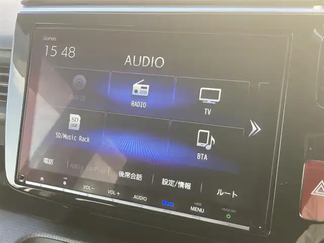 ホンダ ステップワゴン スパーダ ホンダセンシング 静岡県 2021(令3)年 5.4万km スーパープラチナメタリック HondaSENSING/純正9インチナビ(VXM-217VFNi)/　AM FM CD DVD Bluetooth SD USB AppleCarPlay/フルセグTV/LEDオートヘッドランプ/レーダークルーズコントロール/両側パワースライドドア/FABTECTシート/わくわくゲート/純正16インチアルミホイール/スマートキー2本/パドルシフト/リアサンシェード/純正フロアマット(前席ラバーマット付)/ワンオーナー/ビルトインETC2.0/バックモニター