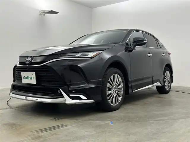 トヨタ ハリアー ハイブリッド Z レザーパッケージ 岡山県 2023(令5)年 4.3万km プレシャスブラックパール 純正12.3インチディスプレイオーディオプラス/【フルセグ/AM/FM/BT/CarPay】/モデリスタエアロ(F/S/R下)/モデリスタマフラーカッター/モデリスタネイルガード/JBLプレミアムサウンド/調光パノラマルーフ/パノラミックビューモニター/デジタルインナーミラー/ヘッドアップディスプレイ/パワーバックドア/ブラインドスポットモニター/パワーシート/シートメモリー/シートヒーター/エアシート/ステリングヒーター/レザーシート/ワイヤレス充電/コーナーセンサー/衝突軽減ブレーキ/スマートキー×２