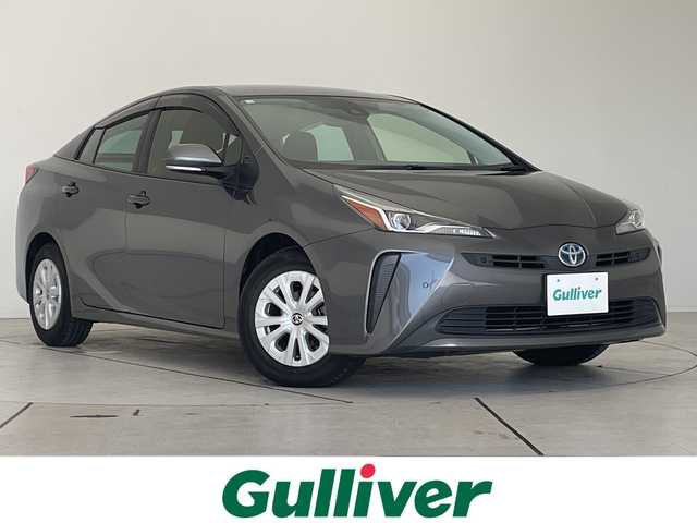 トヨタ プリウス S 愛知県 2020(令2)年 2.3万km グレーメタリック 純正ナビ/レーダークルーズコントロール/バックカメラ/コーナーセンサー/LEDヘッドライト/オートマチックハイビーム/ＥＴＣ/衝突軽減システム/Bluetooth/ステアリングスイッチ/スマートキー/プッシュスタート