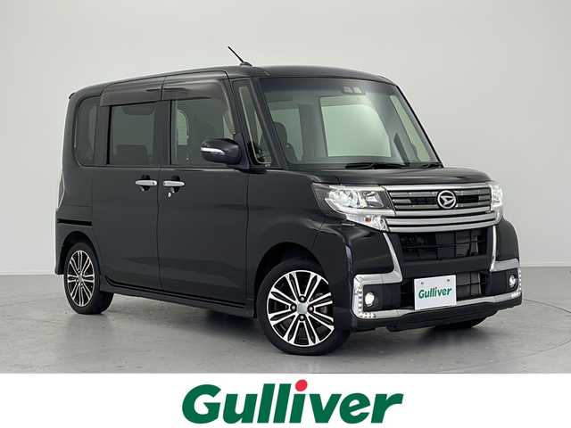 ダイハツ タント カスタム RS トップED SA Ⅲ 愛知県 2017(平29)年 2.9万km ブラックマイカメタリック スマートアシストIII/・衝突警報機能/・衝突回避支援ブレーキ機能/・車線逸脱警報機能/・誤発進抑制制御機能/・オートハイビーム/・先行車発進お知らせ機能/純正SDナビ/・フルセグTV/・CD/DVD/BT/・SD/iPod/AM.FM/バックカメラ/ETC/両側電動スライドドア/アイドリングストップ/革巻きステアリング/ステアリングスイッチ/D席シートヒーター/ハーフレザーシート/スマートキー/プッシュスタート/LEDヘッドライト/フォグランプ/オートライト/純正15インチAW/純正ドアバイザー/横滑り防止システム/電動格納ウィンカーミラー