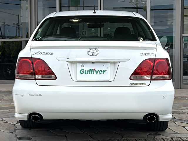 トヨタ クラウン アスリート プレミアムエディション 静岡県 2008(平20)年 14.6万km ホワイトパールクリスタルシャイン 純正ナビ/・バックモニター/・CD/・MD/・FM/AM/・ステアリングスイッチ/主要装備/・プッシュスタート/・サンルーフ/・ETC車載器/・レザーシート/・前席シートヒーター/・メモリ機能付パワーシート/・クルーズコントロール/・純正18インチAW/・純正フロアマット/・オートライト/・キセノンライト/・コーナーセンサー/・カーテンエアバッグ/・スマートキー