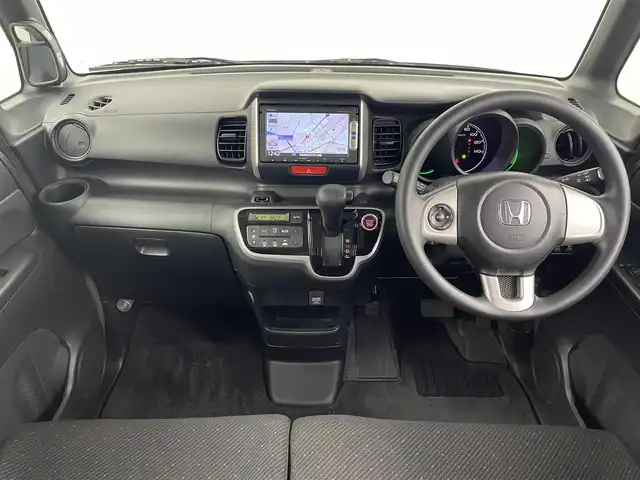 ホンダ Ｎ ＢＯＸ G SSパッケージ 埼玉県 2015(平27)年 7.3万km プレミアムホワイトパール 両側パワースライドドア/純正メモリナビ(型式：VXM-155VSi)/CD/DVD/Bluetooth/フルセグ/バックカメラ/ドライブレコーダー/ETC/純正14インチAW/純正フロアマット/プッシュスタート/スマートキー