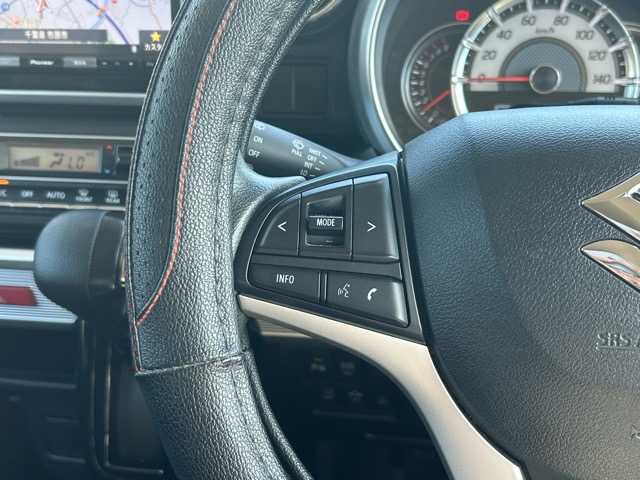 スズキ スペーシア カスタム HYBRID GS 島根県 2018(平30)年 6.3万km ピュアホワイトP ワンオーナー/純正8インチナビ/Bluetooth/CD/DVD/フルセグTV/ドライブレコーダー/デュアルセンサーブレーキサポート/車線逸脱警報/誤発進抑制機能/標識認識機能/オートハイビーム/リアパーキングセンサー/運転席シートヒーター/プッシュスタート/スマートキー/スペアキー×１/純正15インチアルミホイール/純正フロアマット/保証書・取扱説明書