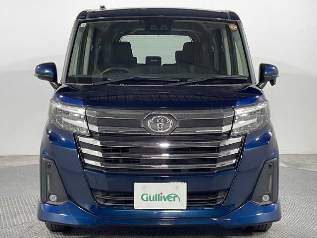 トヨタ ルーミー カスタムG 広島県 2021(令3)年 3.1万km レーザーブルークリスタルシャイン 禁煙/純正９インチディスプレイオーディオ/バックカメラ/両側パワースライドドア/レーダークルーズコントロール/衝突回避支援ブレーキ/車線逸脱警報機能/オートハイビーム/シートヒーター/ＬＥＤ/ＥＴＣ/純正１４インチアルミホイール/スマートキー/スペアキー