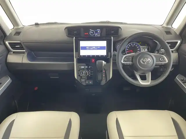 トヨタ ルーミー カスタムG－T 愛知県 2022(令4)年 1.7万km パールホワイトⅢ 純正９型ナビ　スマアシIII　禁煙車　フルセグTV DVD 全方位カメラ ターボ 追従クルコン 2.0ETC 前後ドラレコ 両側パワスラ LEDライト フォグランプ 逸脱警報 衝突軽減 アイドリングストップ　純正15インチアルミホイール コーナーセンサー カーテンエアバッグ