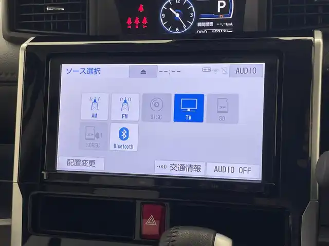 トヨタ ルーミー カスタムG－T 愛知県 2022(令4)年 1.7万km パールホワイトⅢ 純正９型ナビ　スマアシIII　禁煙車　フルセグTV DVD 全方位カメラ ターボ 追従クルコン 2.0ETC 前後ドラレコ 両側パワスラ LEDライト フォグランプ 逸脱警報 衝突軽減 アイドリングストップ　純正15インチアルミホイール コーナーセンサー カーテンエアバッグ