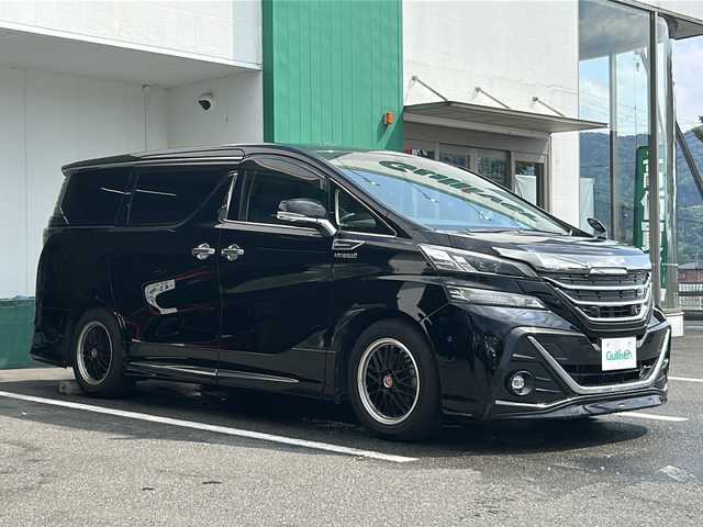 トヨタ ヴェルファイア Z Gエディション 京都府 2017(平29)年 5.7万km 黒 純正ナビ１０インチナビ　サンルーフ　純正フリップダウンモニター　ＪＢＬサウンド　バックカメラ　パワーシート　シートヒーター　両側パワースライドドア　パワーバックドア　モデリスタエアロ　禁煙車