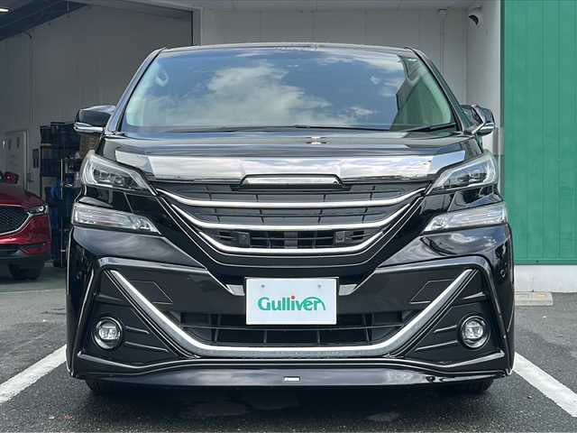 トヨタ ヴェルファイア Z Gエディション 京都府 2017(平29)年 5.7万km 黒 純正ナビ１０インチナビ　サンルーフ　純正フリップダウンモニター　ＪＢＬサウンド　バックカメラ　パワーシート　シートヒーター　両側パワースライドドア　パワーバックドア　モデリスタエアロ　禁煙車