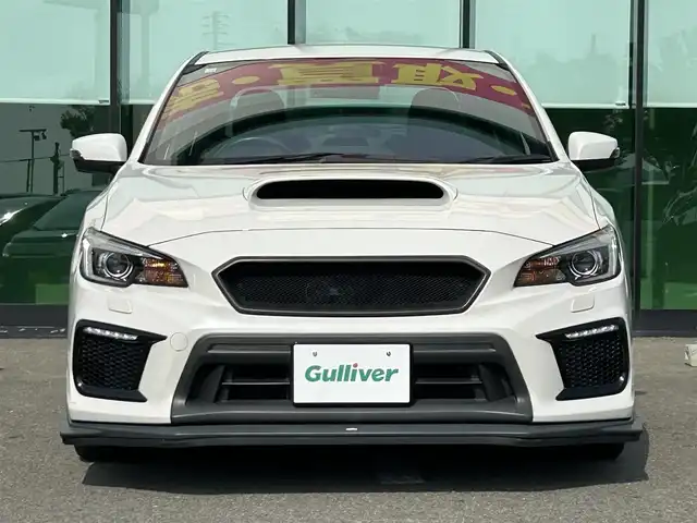 スバル ＷＲＸ ＳＴＩ STI タイプS 和歌山県 2018(平30)年 4.6万km クリスタルホワイトP 社外7インチナビ（AVIC-RL720）/バックカメラ/フルセグTV/BT/横滑り防止/オートライト/RAYS19インチアルミ/HKS車高調/柿本改2本出しマフラー/brenbo製キャリパー/純正ビルシュタイン足回り積み込み/STIエアロパーチ/ドラレコ/ETC/シートヒーター/ハーフレザーシート/6速MT/フルオートパワーウィンドウ
