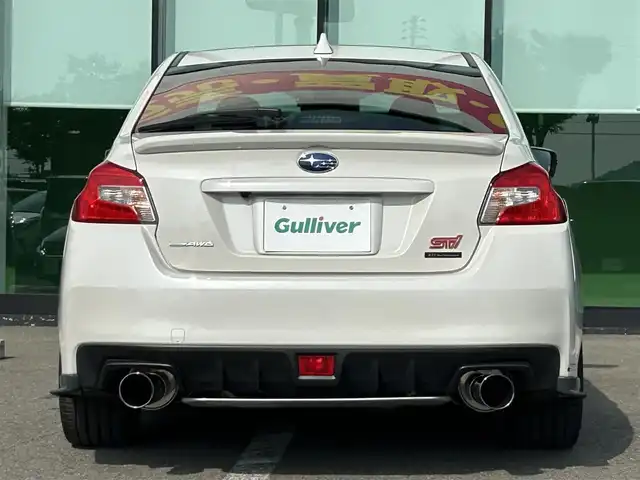 スバル ＷＲＸ ＳＴＩ STI タイプS 和歌山県 2018(平30)年 4.6万km クリスタルホワイトP 社外7インチナビ（AVIC-RL720）/バックカメラ/フルセグTV/BT/横滑り防止/オートライト/RAYS19インチアルミ/HKS車高調/柿本改2本出しマフラー/brenbo製キャリパー/純正ビルシュタイン足回り積み込み/STIエアロパーチ/ドラレコ/ETC/シートヒーター/ハーフレザーシート/6速MT/フルオートパワーウィンドウ