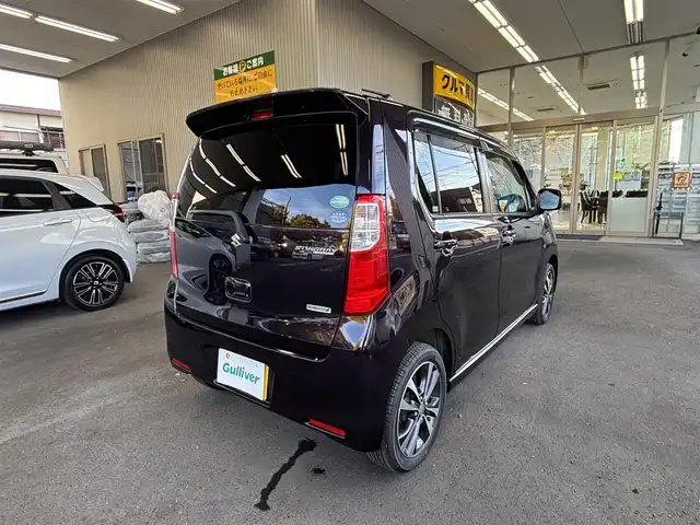 スズキ ワゴンＲ スティングレー T 神奈川県 2014(平26)年 4.2万km ミステリアスバイオレットパール CD.DVD/ドラレコ /ETC