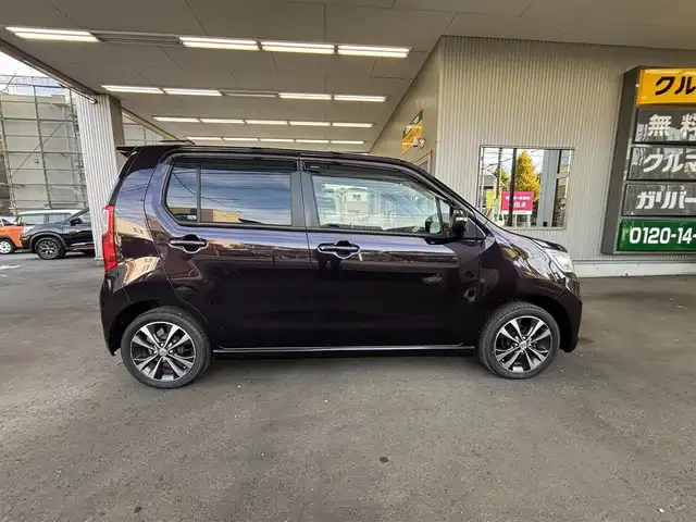 スズキ ワゴンＲ スティングレー T 神奈川県 2014(平26)年 4.2万km ミステリアスバイオレットパール CD.DVD/ドラレコ /ETC