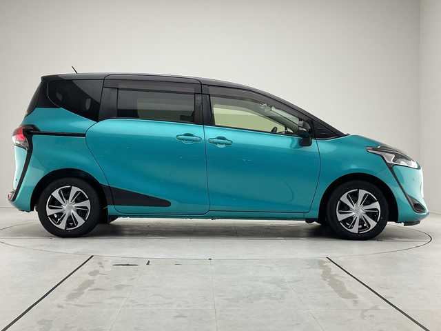 トヨタ シエンタ G クエロ 愛知県 2019(令1)年 4.1万km ブラックマイカ/ラディアントグリーンメタリック 2トーン トヨタセーフティセンス/純正9こ型ナビ　SDカードなし/全方位カメラ/両側パワースライドドア/シートヒーター/Bluetooth/コーナーセンサー/純正アルミホイール/LEDヘッドライト/オートマチックハイビーム/ドライブレコーダー/ETC/衝突軽減システム/フルセグ/Bluetooth/ステアリングスイッチ/スマートキー/プッシュスタート