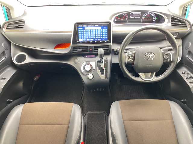 トヨタ シエンタ G クエロ 愛知県 2019(令1)年 4.1万km ブラックマイカ/ラディアントグリーンメタリック 2トーン トヨタセーフティセンス/純正9こ型ナビ　SDカードなし/全方位カメラ/両側パワースライドドア/シートヒーター/Bluetooth/コーナーセンサー/純正アルミホイール/LEDヘッドライト/オートマチックハイビーム/ドライブレコーダー/ETC/衝突軽減システム/フルセグ/Bluetooth/ステアリングスイッチ/スマートキー/プッシュスタート