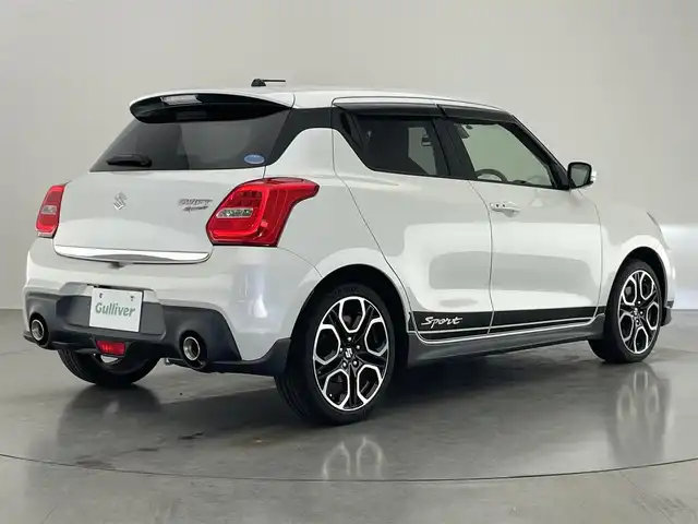 スズキ スイフト スポーツ セーフティPKG 愛知県 2018(平30)年 9.1万km ピュアホワイトP 純正ナビ　シートヒーター　禁煙　ＭＴ車　フルセグＴＶ　Ｂｌｕｅｔｏｏｔｈ　デュアルセンサーブレーキ　衝突軽減　追従クルコン　車線逸脱　ＥＴＣ　ナビ連動ドラレコ　ＬＥＤオートライト　純正フロアマット