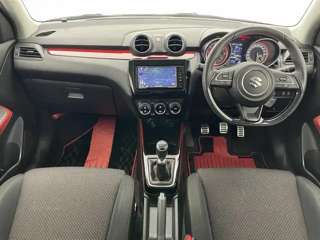 スズキ スイフト スポーツ セーフティPKG 愛知県 2018(平30)年 9.1万km ピュアホワイトP 純正ナビ　シートヒーター　禁煙　ＭＴ車　フルセグＴＶ　Ｂｌｕｅｔｏｏｔｈ　デュアルセンサーブレーキ　衝突軽減　追従クルコン　車線逸脱　ＥＴＣ　ナビ連動ドラレコ　ＬＥＤオートライト　純正フロアマット