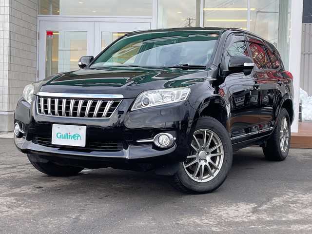 トヨタ ヴァンガード 240S 道央・札幌 2010(平22)年 6.9万km ブラック ・ワンオーナー/・4WD/・寒冷地仕様/・純正HDDナビ/・CD/DVD/SD/HDD/AUX/フルセグTV/・Bluetooth接続/・バックカメラ/・ETC/・ダウンヒルアシストコントロール/・MTモード付AT/・パドルシフト/・横滑り防止装置/・HIDヘッドライト/・フォグランプ/・純正エンジンスターター/・前後ドライブレコーダー/・社外グリル/・積込純正グリル/・積込パイプネット/・積込夏タイヤ純正AWセット　16年製/・スマートキー/・スペアキー