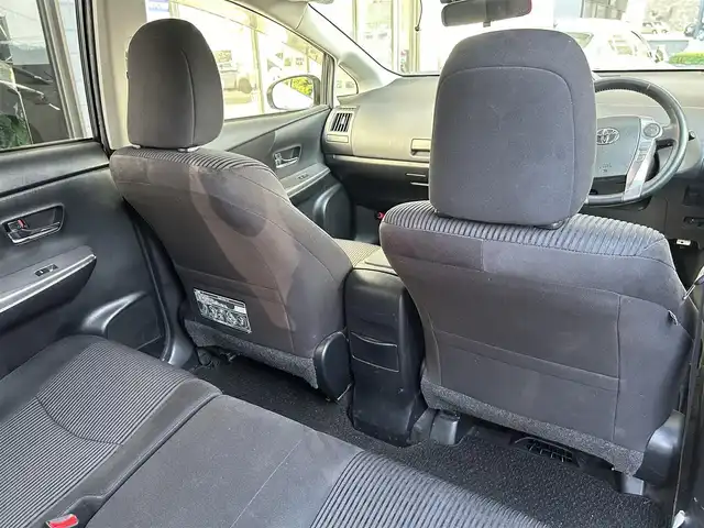トヨタ プリウス α S ツーリングセレクション 長崎県 2015(平27)年 6万km ホワイトパールクリスタルシャイン ワンオーナー/純正ナビ（FM/AM/BT/TV）/プッシュスタート/ドライブモードセレクト/スマートキー/ビルトインETC/ABS/純正フロアマット/純正アルミホイール