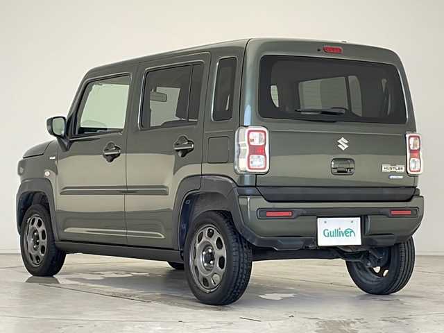 スズキ ハスラー HYBRID G 愛知県 2021(令3)年 2.3万km クールカーキPM 衝突軽減システム/SD７型ナビ（SDなし）/シートヒーター/フルセグ/CD/DVD/Bluetooth/バックカメラ/コーナーセンサー/LEDヘッドライト/オートライト/ETC/スマートキー/プッシュスタート