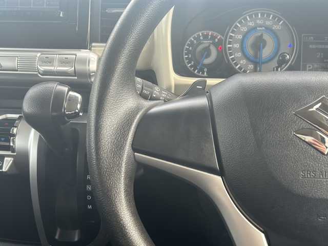 スズキ クロスビー HYBRID MX 富山県 2018(平30)年 3.7万km ミネラルグレーM ４ＷＤ　/ケンウッド７インチナビ(MDV-D207BT)/シートヒーター(D/N)　/スペアキー　/ダウンヒルアシストコントロール　/純正ＥＴＣ　/ドライブレコーダー　/純正アルミホイール　/MTモード付　/取扱説明書　/保証書　/ナビ取扱説明書　