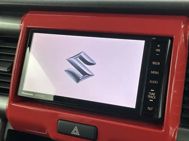 スズキ ハスラー Jスタイル 新潟県 2015(平27)年 5.1万km フェニックスレッドパール/ホワイト2トーンルーフ 衝突軽減ブレーキ/純正ナビ /バックカメラ/Bluetooth/フルセグTV/前席シートヒーター/ビルトインETC/アイドリングストップ/スマートキー/プッシュスタート/HIDヘッドライト/フォグライト/ドライブレコーダー/純正ゴムマット