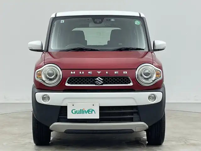 スズキ ハスラー Jスタイル 新潟県 2015(平27)年 5.1万km フェニックスレッドパール/ホワイト2トーンルーフ 衝突軽減ブレーキ/純正ナビ /バックカメラ/Bluetooth/フルセグTV/前席シートヒーター/ビルトインETC/アイドリングストップ/スマートキー/プッシュスタート/HIDヘッドライト/フォグライト/ドライブレコーダー/純正ゴムマット