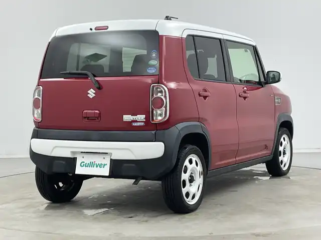 スズキ ハスラー Jスタイル 新潟県 2015(平27)年 5.1万km フェニックスレッドパール/ホワイト2トーンルーフ 衝突軽減ブレーキ/純正ナビ /バックカメラ/Bluetooth/フルセグTV/前席シートヒーター/ビルトインETC/アイドリングストップ/スマートキー/プッシュスタート/HIDヘッドライト/フォグライト/ドライブレコーダー/純正ゴムマット