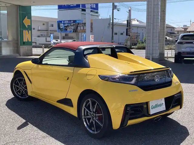 ホンダ Ｓ６６０ モデューロX 兵庫県 2021(令3)年 2.7万km カーニバルイエローⅡ ワンオーナー/純正メモリナビ/・TV/AM/FM/BT/ドラレコ/ＥＴＣ２．０/バックモニター/アイドリングストップ/クルーズコントロール/ＬＥＤフォグランプ/シートヒーター/レーダー探知機/本革巻ステアリング/衝突軽減ブレーキ/プッシュスタート/ABS/コーナーセンサー（後ろ）/サンルーフ/取扱説明書/保証書
