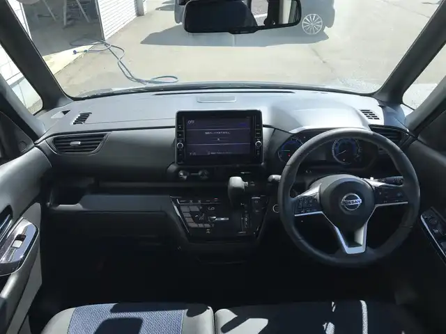 日産 ルークス HWS Gターボ プロパイロットED 富山県 2020(令2)年 4.3万km チタニウムグレーメタリック 純正９型ナビ/フルセグＴＶ／Bluetooth/アラウンドビューモニター/プロパイロット/ドライブレコーダー/スマートキー２本/ＥＴＣ/両側パワースライドドア/純正ＡＷ１５インチ/ターボ/ドアバイザー/ＬＥＤヘッドライト/フォグランプ/オートエアコン/Wエアバック/エマージェンシーブレーキ/保証書／取説有り
