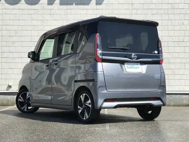 日産 ルークス HWS Gターボ プロパイロットED 富山県 2020(令2)年 4.3万km チタニウムグレーメタリック 純正９型ナビ/フルセグＴＶ／Bluetooth/アラウンドビューモニター/プロパイロット/ドライブレコーダー/スマートキー２本/ＥＴＣ/両側パワースライドドア/純正ＡＷ１５インチ/ターボ/ドアバイザー/ＬＥＤヘッドライト/フォグランプ/オートエアコン/Wエアバック/エマージェンシーブレーキ/保証書／取説有り