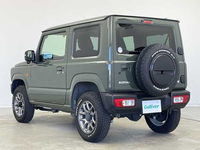 スズキ ジムニー XC 新潟県 2022(令4)年 5万km ジャングルグリーン 4WD/スズキセーフティサポート/　　・デュアルセンサーブレーキサポート/　　・誤発進抑制機能/　　・車線維持支援システム/　　・ふらつき警報機能/　　・ハイビームアシスト/　　・先行車発進お知らせ機能/　　・標識認識機能/クルーズコントロール/ヒルディセントコントロール/純正8インチナビ　　/　　（CD/DVD/BT/フルセグTV）/バックカメラ/ドライブレコーダー/ホワイトレタータイヤ/ビルトインETC/革巻きステアリング/ステアリングリモコン/シートヒーター（前席）/電動格納ウィンカーミラー/ミラーヒーター/純正LEDヘッドライト/フォグランプ/取扱説明書/保証書