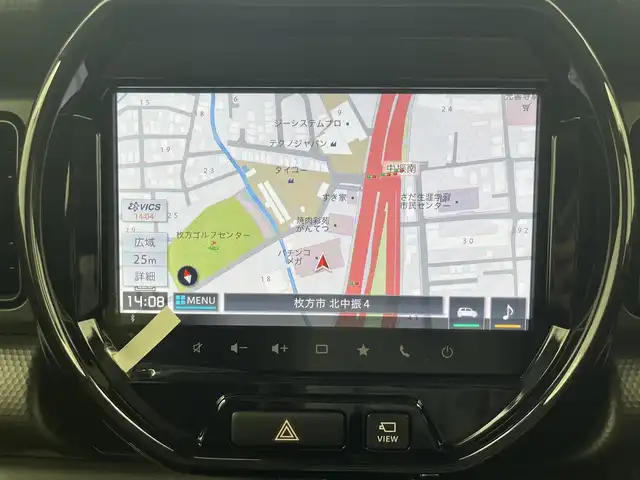 スズキ ハスラー HYBRID X 大阪府 2025(令7)年 0.1千km デニムブルー ガンメタリック 2トーン デュアルセンサーブレーキサポート/純正ナビ（Bluetooth/CD/DVD/AM/FM）/フルセグTV/アラウンドビューモニター/レーダークルーズコントロール/LEDヘッドライト/フォグランプ/シートヒーター/純正15インチアルミホイール/クリアランスソナー/コーナーセンサー/スマートキー