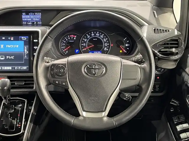トヨタ ヴォクシー ZS 煌 愛知県 2018(平30)年 5.6万km イナズマスパーキングブラックガラスフレーク 純正10インチナビ/フルセグ/両側電動スライドドア/トヨタセーフティセンス/禁煙車/ドライブレコーダー/バックカメラ/純正16インチアルミ/後期モデル/LEDヘッドライト/フォグランプ/オートライト/オートハイビーム/クルーズコントロール/キーレス/ドライブレコーダー/電動格納ミラー/アイドリングストップ/ビルトインETC/プッシュスタート/Wエアコン/純正フロアマット