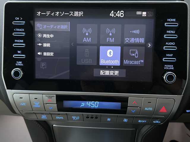 トヨタ ランドクルーザー プラド TX Lパッケージ マットブラED 神奈川県 2023(令5)年 2.4万km ホワイトパールクリスタルシャイン ワンオーナー/サンルーフ/モデリスタエアロ/ルーフレール/純正メーカーナビ【USB/BT/Miracast】/全方位カメラ/デジタルインナーミラー/ミラー一体型前後ドライブレコーダー/トヨタセーフティーセンス/・プリクラッシュセーフティ/・レーンディパーチャーアラート/・ロードサインアシスト/・先行車発進告知機能/・インテリジェントクリアランスソナー/・オートマチックハイビーム/・レーダークルーズコントロール/横滑り防止装置/盗難防止装置/ETC2.0/D＋N席シートヒーター/シートクーラー/電動リアゲート/電動格納サードシート/純正18インチアルミ/純正フロアマット/純正ドアバイザー/取扱説明書/新車時保証書/スペアキー×１