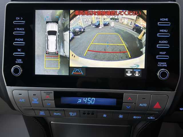 トヨタ ランドクルーザー プラド TX Lパッケージ マットブラED 神奈川県 2023(令5)年 2.4万km ホワイトパールクリスタルシャイン ワンオーナー/サンルーフ/モデリスタエアロ/ルーフレール/純正メーカーナビ【USB/BT/Miracast】/全方位カメラ/デジタルインナーミラー/ミラー一体型前後ドライブレコーダー/トヨタセーフティーセンス/・プリクラッシュセーフティ/・レーンディパーチャーアラート/・ロードサインアシスト/・先行車発進告知機能/・インテリジェントクリアランスソナー/・オートマチックハイビーム/・レーダークルーズコントロール/横滑り防止装置/盗難防止装置/ETC2.0/D＋N席シートヒーター/シートクーラー/電動リアゲート/電動格納サードシート/純正18インチアルミ/純正フロアマット/純正ドアバイザー/取扱説明書/新車時保証書/スペアキー×１