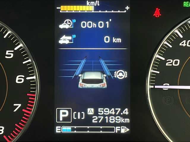 スバル ＸＶ ハイブリッド 2．0e－L アイサイト 秋田県 2021(令3)年 2.8万km ダークブルーパール 純正ナビ【AM/FM/BT/CD/DVD】/フルセグＴＶ　/ＬＥＤヘッドライト　/Ｆ・Ｓ・Ｒカメラ　/スマートキー　/プッシュスタート　/衝突被害軽減システム　/前方ドライブレコーダー　/前席パワーシート　/自動パーキングブレーキ　/横滑り防止装置/クリアランスソナー /ステアリングリモコン/社外フロアマット/レーンキープアシスト/ETC/AVH/SRH/ヒルディセントコントロール/オートエアコン /オートライト/パドルシフト/クルーズコントロール/電格ミラー/革巻きステアリング/コーナーセンサー /純正AW/サイドバイザー /ウィンカーミラー /フォグライト