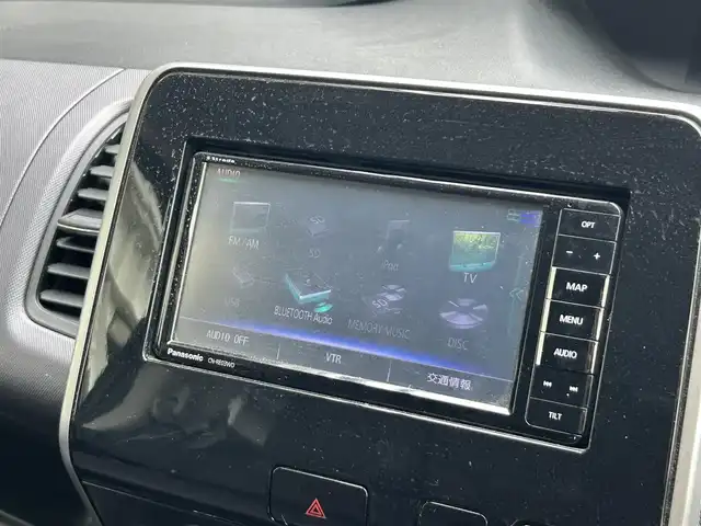 日産 セレナ X 静岡県 2017(平29)年 5.7万km ダイヤモンドブラック 社外7インチナビ/(BlueTooth/SD/CD/DVD/USB)/フルセグTV/両側電動スライド/クルーズコントロール/バックカメラ/ETC車載器/Wエアコン/スマートキー/プッシュスタート/LEDヘッドライト/デュアルエアコン