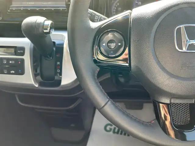 ホンダ Ｎ ＷＧＮ カスタム G Aパッケージ 和歌山県 2015(平27)年 6.6万km スマートブラック 純正ナビ(ワンセグTV/CD/DVD/FM/AM/SD/Bluetooth/USB/MUSIC RACK)/ワンオーナー/バックカメラ/アイドリングストップ/横滑り防止装置/CTBA/クルーズコントロール/ハーフレザーシート/プッシュスタート/ベンチシート/純正アルミホイール/純正フロアマット/純正ドアバイザー/取扱説明書/保証書