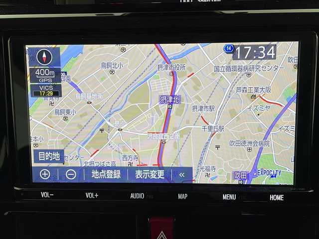 トヨタ ルーミー カスタムG 大阪府 2022(令4)年 3.9万km パールホワイトⅢ 純正9インチナビ/【BT/フルセグTV/DVD]/全方位カメラ/ETC/両側パワースライドドア/衝突被害軽減システム/レーンキープアシスト/クルーズコントロール追従/コーナーセンサー前後/アイドリングストップ/オートライト/HOLD/サンシェード/純正14インチAW/純正フロアマット/スペアキー