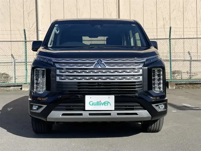 三菱 デリカＤ：５ 東京都 2023(令5)年 1.9万km グレー ワンオーナー　/電動オートステップ　/両側パワースライドドア /LEDヘッドライト /パワーテールゲート /D席パワーシート /前席シートヒーター /ステアリングヒーター　/プッシュエンジンスタート /スマートキー