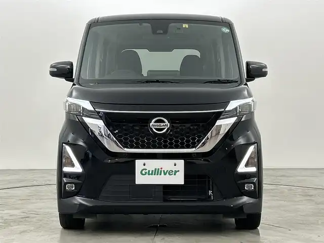 日産 ルークス HWS Gターボ プロパイロットED 福岡県 2020(令2)年 4万km ブラック 純正９型ナビ/フルセグTV　/全方位カメラ　/ＥＴＣ　/前方ドライブレコーダー　/インテリジェントクルコン　/プロパイロット　/コーナーセンサー　/エマージェンシーブレーキ　/レーンキープ　/両側電動スライドドア　/純正１５インチＡＷ　/ＬＥＤヘッドライト