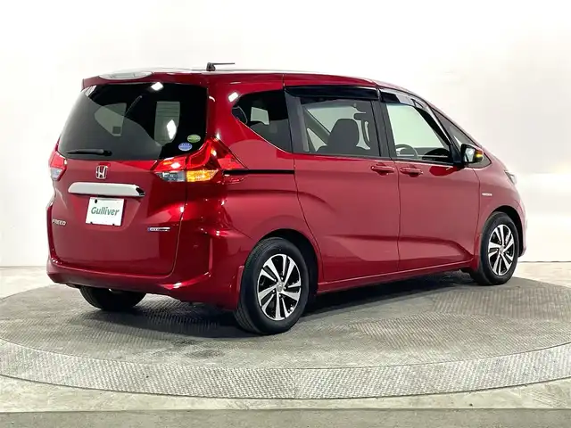 ホンダ フリード ハイブリット G センシング 大阪府 2018(平30)年 4.7万km プレミアムクリスタルレッドM 純正ナビ(フルセグ/DVD再生/Bluetooth) バックカメラ ETC 両側パワースライドドア 衝突軽減 レーダークルコン クリアランスソナー ハーフレザー 前後ドラレコ プッシュスタート