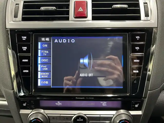 スバル レガシィ Ｂ４ リミテッド 道央・札幌 2014(平26)年 6.2万km アイスシルバーメタリック ・４WD/・STiフロントスポイラー/・純正８インチナビ/　CD/DVD/SD/BT/フルセグ/・バックカメラ/・前後ドライブレコーダー/・アイサイト/・SI-DRIVE/・衝突軽減ブレーキ/・レーダークルーズコントロール/・レーンキープアシスト/・コーナーセンサー/・レザーシート/・パワーシート/・前席シートヒーター/・LEDアクセサリーライナー/・キセノンライト/・フォグライト/・プッシュスタート/・スマートキー/・純正フロアマット/・ドアバイザー