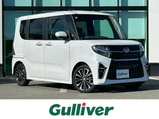 ダイハツ タント カスタム RS セレクション 和歌山県 2020(令2)年 2万km シャイニングホワイトパール 純正ナビ/フルセグTV/（AM/FM/CD/DVD/Bluetooth/USB）/全方位カメラ/衝突軽減ブレーキ/アダプティブクルーズコントロール/レーンキープ/スマートアシスト/横滑り防止機能/アイドリングストップ/オートライト/オートハイビーム/フォグランプ/LEDヘッドライト/シートヒーター/ビルトインETC/前後ドライブレコーダー/ハーフレザーシート/リアサンシェード