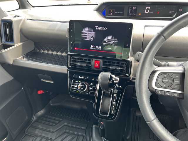 ダイハツ タント カスタム RS セレクション 和歌山県 2020(令2)年 2万km シャイニングホワイトパール 純正ナビ/フルセグTV/（AM/FM/CD/DVD/Bluetooth/USB）/全方位カメラ/衝突軽減ブレーキ/アダプティブクルーズコントロール/レーンキープ/スマートアシスト/横滑り防止機能/アイドリングストップ/オートライト/オートハイビーム/フォグランプ/LEDヘッドライト/シートヒーター/ビルトインETC/前後ドライブレコーダー/ハーフレザーシート/リアサンシェード