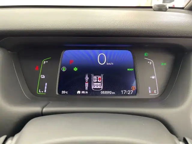 ホンダ フィット e:HEVリュクス 三重県 2021(令3)年 5.4万km プレミアムグラマラスブロンズP 禁煙車/純正9インチナビ/　フルセグTV/CD/DVD/Bluetooth/純正アルミホイール/前席シートヒーター/革巻きステアリング/スマートキー/レーダークルーズコントロール/衝突軽減ブレーキシステムシステム/AAC/ETC/前方ドラレコ/オートライト/プッシュスタート/純正LEDヘッドライト