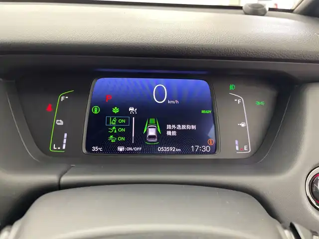 ホンダ フィット e:HEVリュクス 三重県 2021(令3)年 5.4万km プレミアムグラマラスブロンズP 禁煙車/純正9インチナビ/　フルセグTV/CD/DVD/Bluetooth/純正アルミホイール/前席シートヒーター/革巻きステアリング/スマートキー/レーダークルーズコントロール/衝突軽減ブレーキシステムシステム/AAC/ETC/前方ドラレコ/オートライト/プッシュスタート/純正LEDヘッドライト