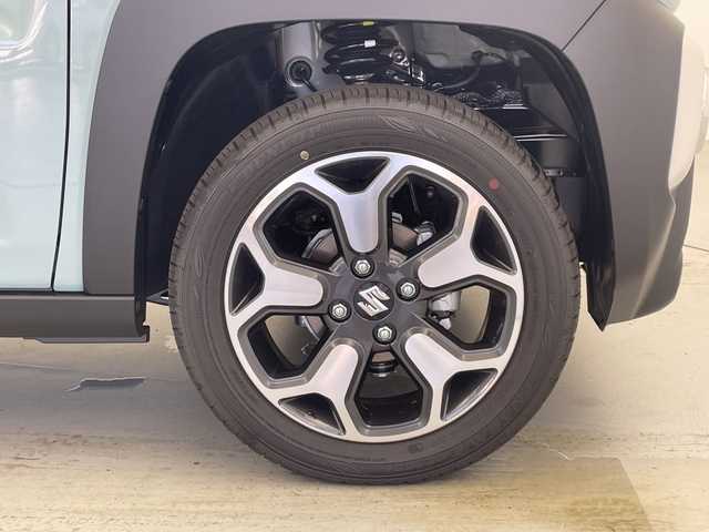 スズキ ハスラー HYBRID X 愛知県 2025(令7)年 0.1千km オフブルーメタリック/ソフトベージュメタリック 届出済未使用車/純正9型ナビ/・Bluetooth/・CD/DVD/・フルセグテレビ/・SD音楽録音/全方位モニター/衝突軽減ブレーキ/レーンキープアシスト/オートマチックハイビーム/コーナーセンサー/レーダークルーズコントロール/シートヒーター/スマートキー/LEDヘッドライト